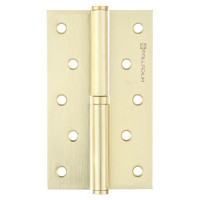 Петля Palladium N 613-S-5 SB левая разъемная 125х75 мм латунь