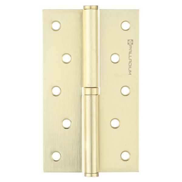 Петля Palladium N 613-S-5 SB левая разъемная 125х75 мм латунь