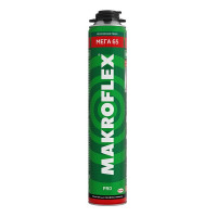 Пена монтажная профессиональная Makroflex Мега 65 PRO летняя 850 мл