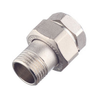 Американка прямая Stout (SFT-0041-000012) 1/2 ВР(г) х 1/2 НР(ш) латунная