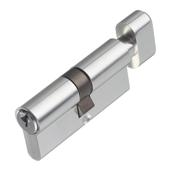 Цилиндр Palladium AL 70 T01 CP 70 (35х35) мм ключ/вертушка хром