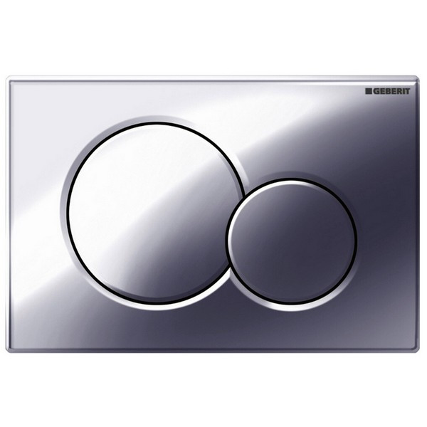 Клавиша смыва GEBERIT Sigma01 115.770.21.5 хром для инсталляций Платтенбау Sigma
