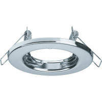 Светильник встраиваемый Navigator GU5.3 MR16 d80 мм 50 Вт 12/220 В круглый IP20 хром