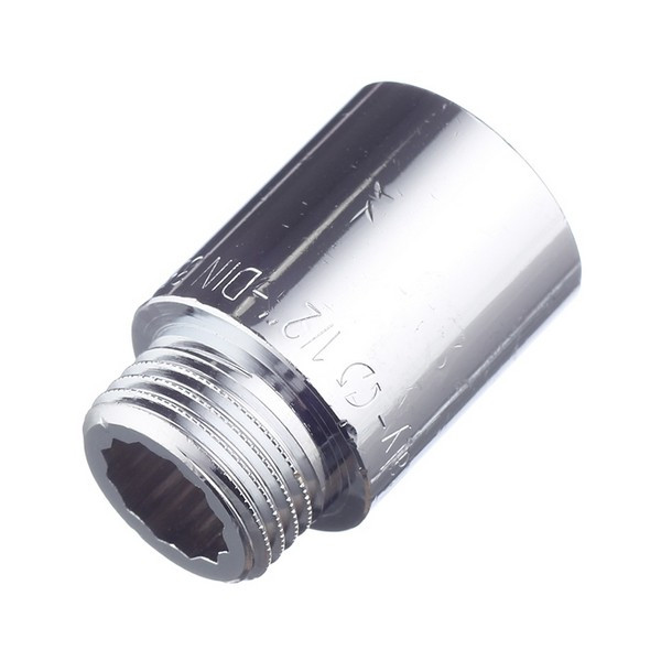 Удлинитель Stout (SFT-0002-001230) 30 мм х 1/2 ВР(г) х 1/2 НР(ш) латунный