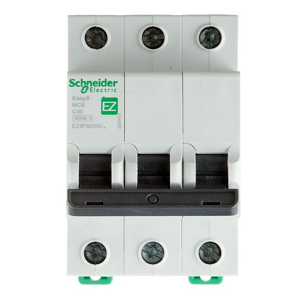 Автоматический выключатель Schneider Electric Easy9 (EZ9F56340) 3P 40А тип C 6 кА 220 В на DIN-рейку