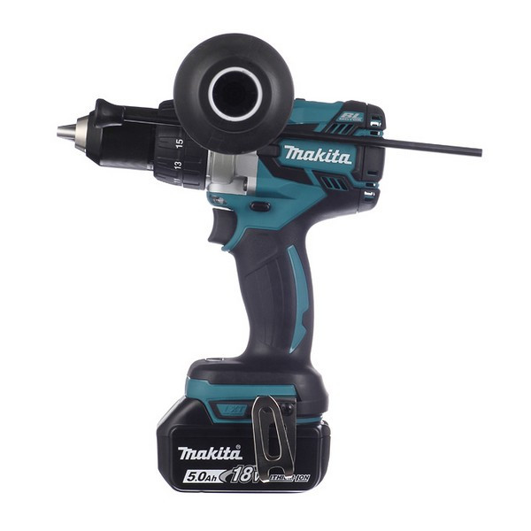 Дрель-шуруповерт аккумуляторная ударная Makita DHP481RTE 18В 2х5Ач Li-Ion