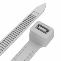 Стяжка кабельная Rexant 67-0200 200х3,6 мм с тройным замком нейлонoвая белая (100 шт.)