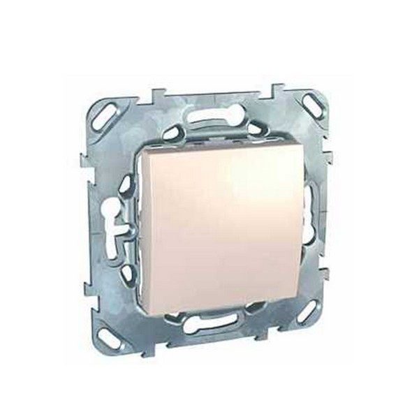 Выключатель Schneider Electric Unica MGU5.201.25ZD одноклавишный скрытая установка бежевый