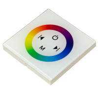 Контроллер для светодиодной ленты RGB OGM 144 Вт 12/24 В IP20 встраиваемый сенсорный