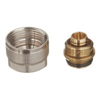 Евроконус Stout (SFC-0020-001620) 16 мм х 2,0 мм х 3/4 ВР(г) для труб из сшитого полиэтилена латунный