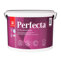 Краска водно-дисперсионная Tikkurila Perfecta моющаяся белая основа А 9 л