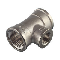 Тройник переходный Stout (SFT-0022-001121) 1 ВР(г) х 1/2 ВР(г) х 1 ВР(г) латунный
