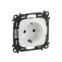 Розетка Legrand Valena Allure 753721 скрытая установка белая с заземлением