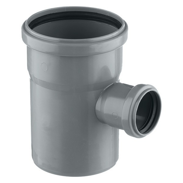 Тройник Pro Aqua Comfort d110х50 мм 87° пластиковый для внутренней канализации