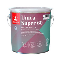 Лак алкидно-уретановый яхтный Tikkurila Unica Super 60 основа EP бесцветный 2,7 л полуглянцевый