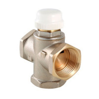 Клапан смесительный 3-х ходовой VALTEC (VT.MR03.N.0603) 1 ВР(г) с боковым смешиванием с возможностью полного перекрытия KVs 2,7