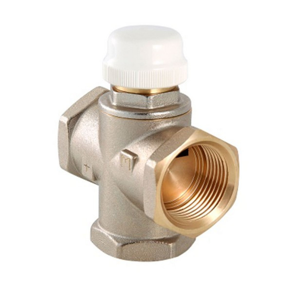 Клапан смесительный 3-х ходовой VALTEC (VT.MR03.N.0603) 1 ВР(г) с боковым смешиванием с возможностью полного перекрытия KVs 2,7