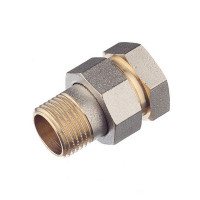 Американка прямая 1/2 ВР(г) х 1/2 НР(ш) латунная