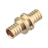 Соединитель прямой Stout (SFA-0003-000020) 20 х 20 мм латунный