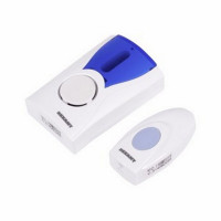 Звонок Rexant RX-3 (73-0030) беспроводной с кнопкой 36 мелодий белый водонепроницаемая кнопка