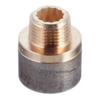 Переходник Viega (320423) 3/4 ВР(ш) х 1/2 НР(г) бронзовый