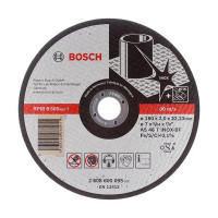 Круг отрезной по нержавеющей стали Bosch (2608600095) 180х22х2 мм
