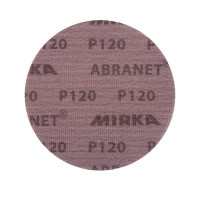 Диск шлифовальный Mirka Abranet d125 мм P120 на липучку сетчатая основа (5 шт.)