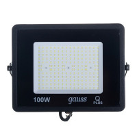 Прожектор светодиодный Gauss Qplus 100 Вт 175-265 В IP65 6500К холодный белый свет плоский корпус
