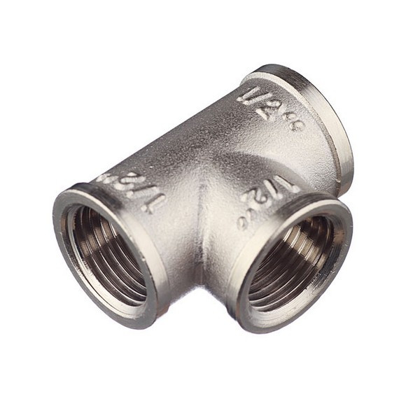 Тройник VALTEC (VTr.130.N.0004) 1/2 ВР(г) х 1/2 ВР(г) х 1/2 ВР(г) латунный