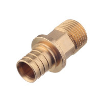 Соединитель прямой RX Rehau (14563141001) 20 мм х 1/2 НР(ш)