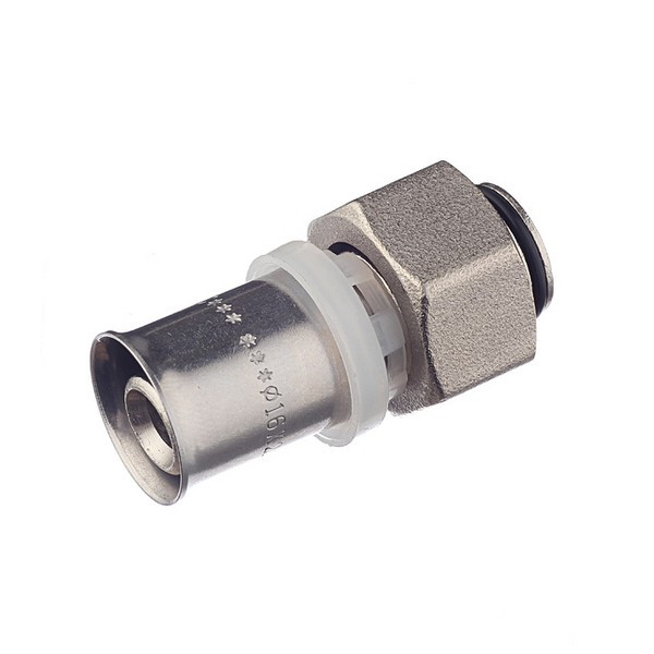 Евроконус VALTEC (VTc.712.N.1604) 16(пресс) х 1/2 ВР(г) для металлопластиковых труб