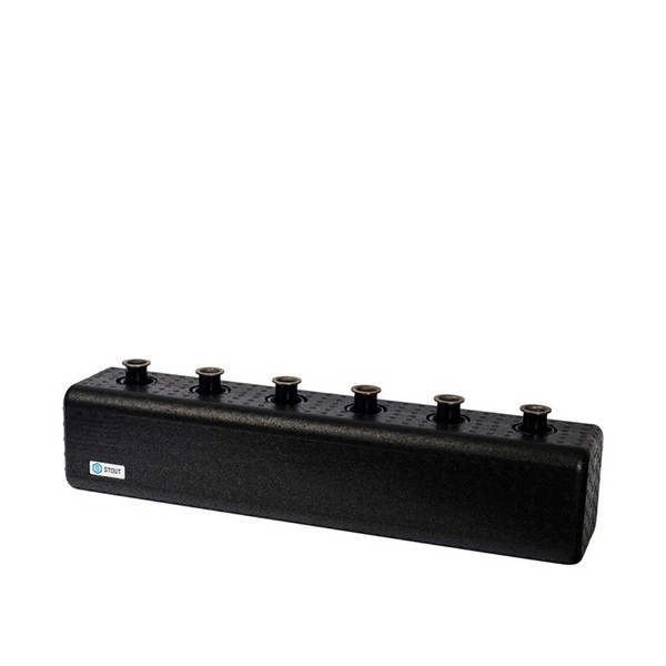 Коллектор стальной Stout (SDG-0018-004003) распределительный с 3 отопительными контурами и гидравлическим разделителем