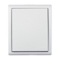 Выключатель Simon 15 Aqua 1594101-030 одноклавишный открытая установка белый IP54