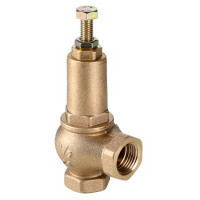 Клапан предохранительный регулируемый VALTEC (VT.1831.RG.10) 2 ВР(г) х 1/2 ВР(г) для радиатора