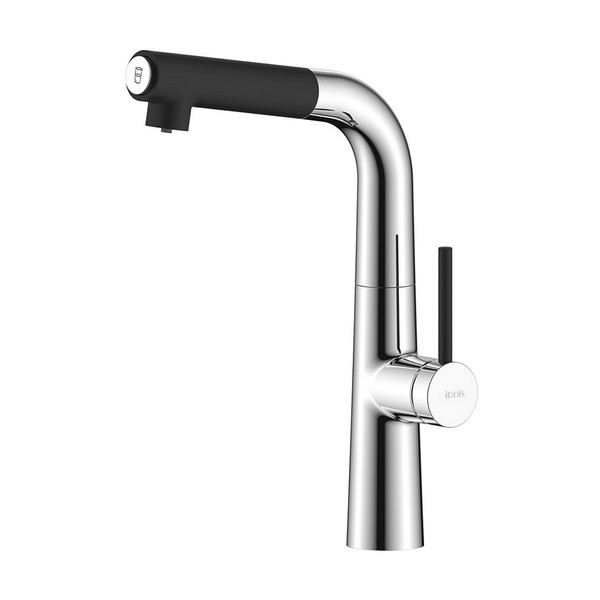 Смеситель для кухни IDDIS Pure PURSBFBi05 однорычажный с подключением к фильтру для питьевой воды глянцевый хром