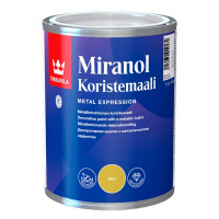 Краска декоративная Tikkurila MIRANOL золотистая полуматовая 1л