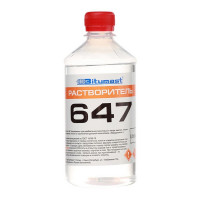 Растворитель 647 Bitumast 0,4 кг/0,5 л ГОСТ