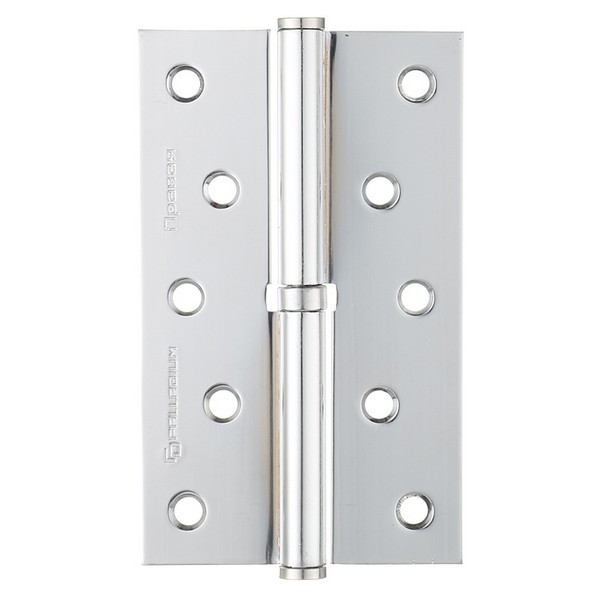 Петля Palladium N 613-S-5 CP правая разъемная 125х75 мм серебро