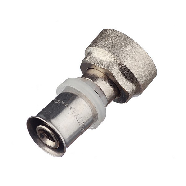 Евроконус VALTEC (VTc.712.NE.1605) 16(пресс) х 3/4 ВР(г) для металлопластиковых труб