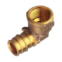 Угол Uponor (1023024) 20 мм х 1/2 ВР(г) латунный