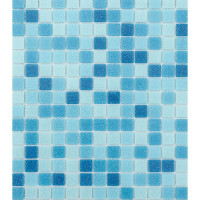 Мозаика Lavelly Lazure/Лазурь из стекломассы 327х327х4 мм матовая (20 шт = 2,139 кв.м)