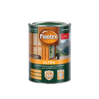 Антисептик Pinotex Ultra декоративный для дерева бесцветный 1 л