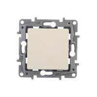 Выключатель Legrand Etika 672301 одноклавишный скрытая установка слоновая кость