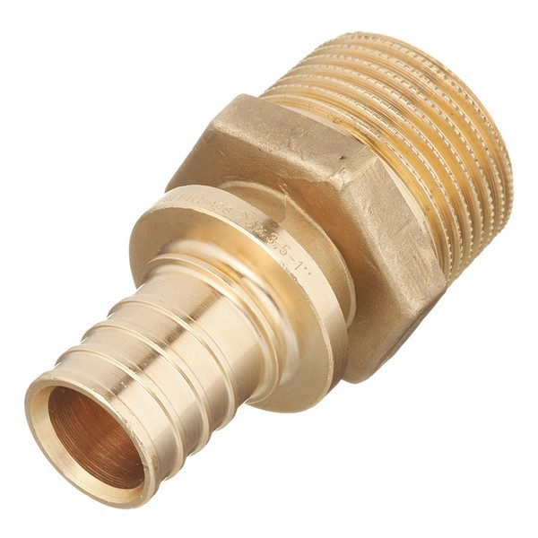 Соединитель прямой Stout (SFA-0001-002510) 25 мм х 1 НР(ш) латунный
