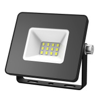 Прожектор cветодиодный Gauss Elementary 10 Вт 220 В IP65 6500К холодный белый свет плоский корпус