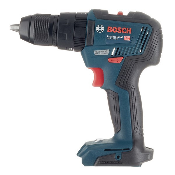 Дрель-шуруповерт аккумуляторная ударная Bosch GSB 18V-50 Solo (06019H5102) 18В Li-Ion без АКБ и ЗУ