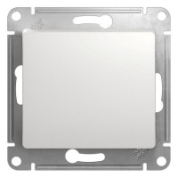 Переключатель Schneider Electric Glossa GSL000171 одноклавишный перекрестный скрытая установка белый IP20