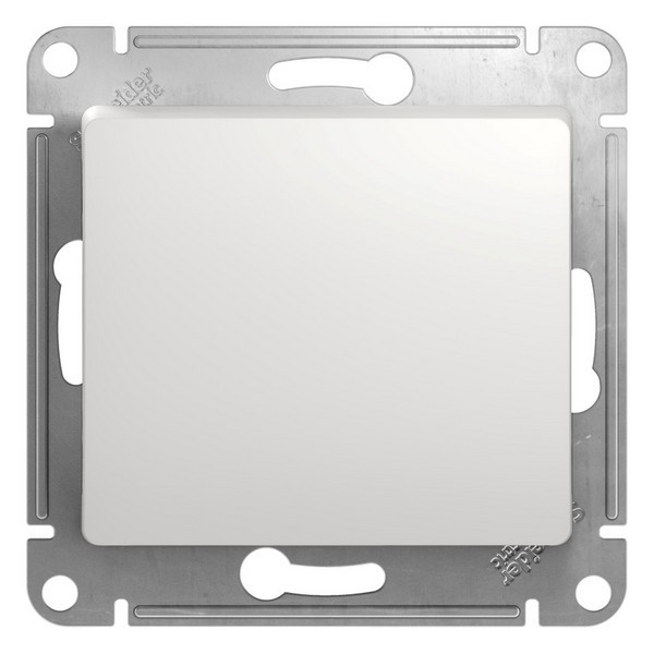 Переключатель Schneider Electric Glossa GSL000171 одноклавишный перекрестный скрытая установка белый IP20