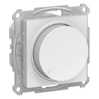 Диммер Schneider Electric Atlas Design ATN000136 скрытая установка белый 20-630 Вт поворотно-нажимной