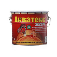 Антисептик Акватекс Экстра декоративный для дерева орех 3 л